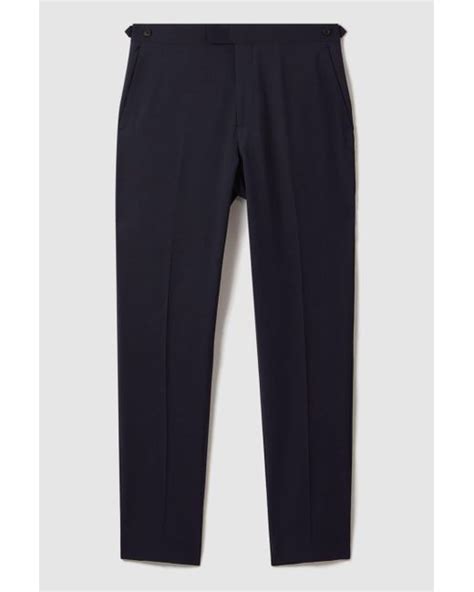 modern fit wool blend pants